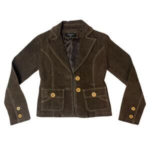 Vintage Suede Marcelle Renee Blazer jacker